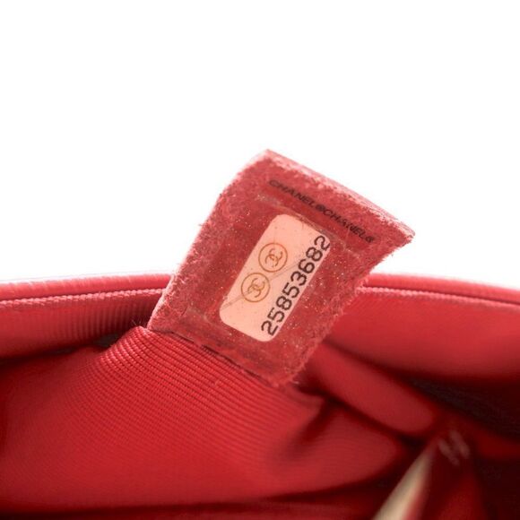 CHANEL ENAMEL CC PINK QUILTED LEATHER SINGLE FLAP BAG SMALL CROSSBODY - Picture 11 of 11